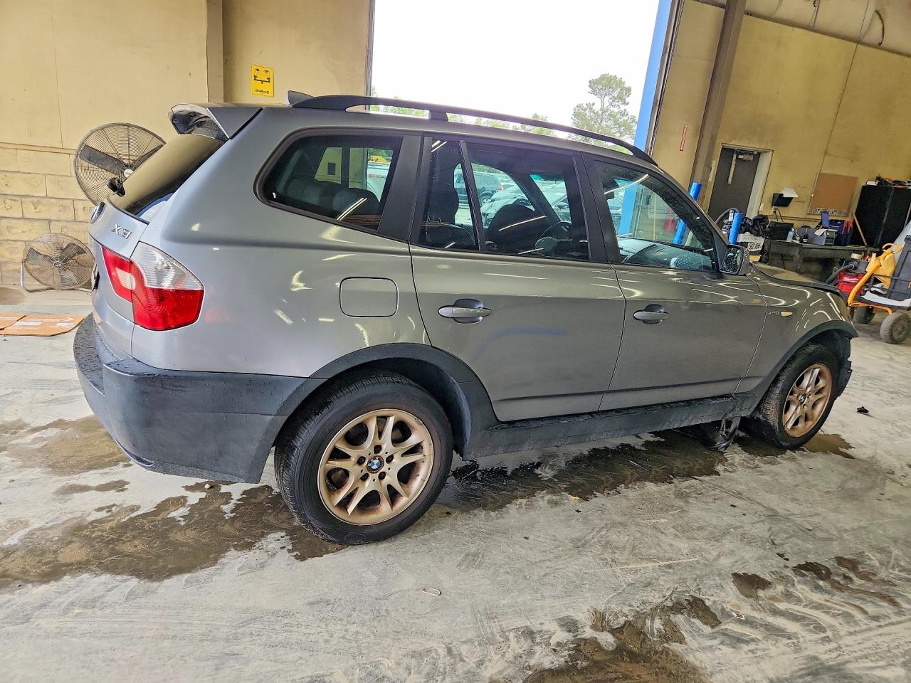 2005 Bmw X3 2.5i Gray vin: WBXPA73455WC47690