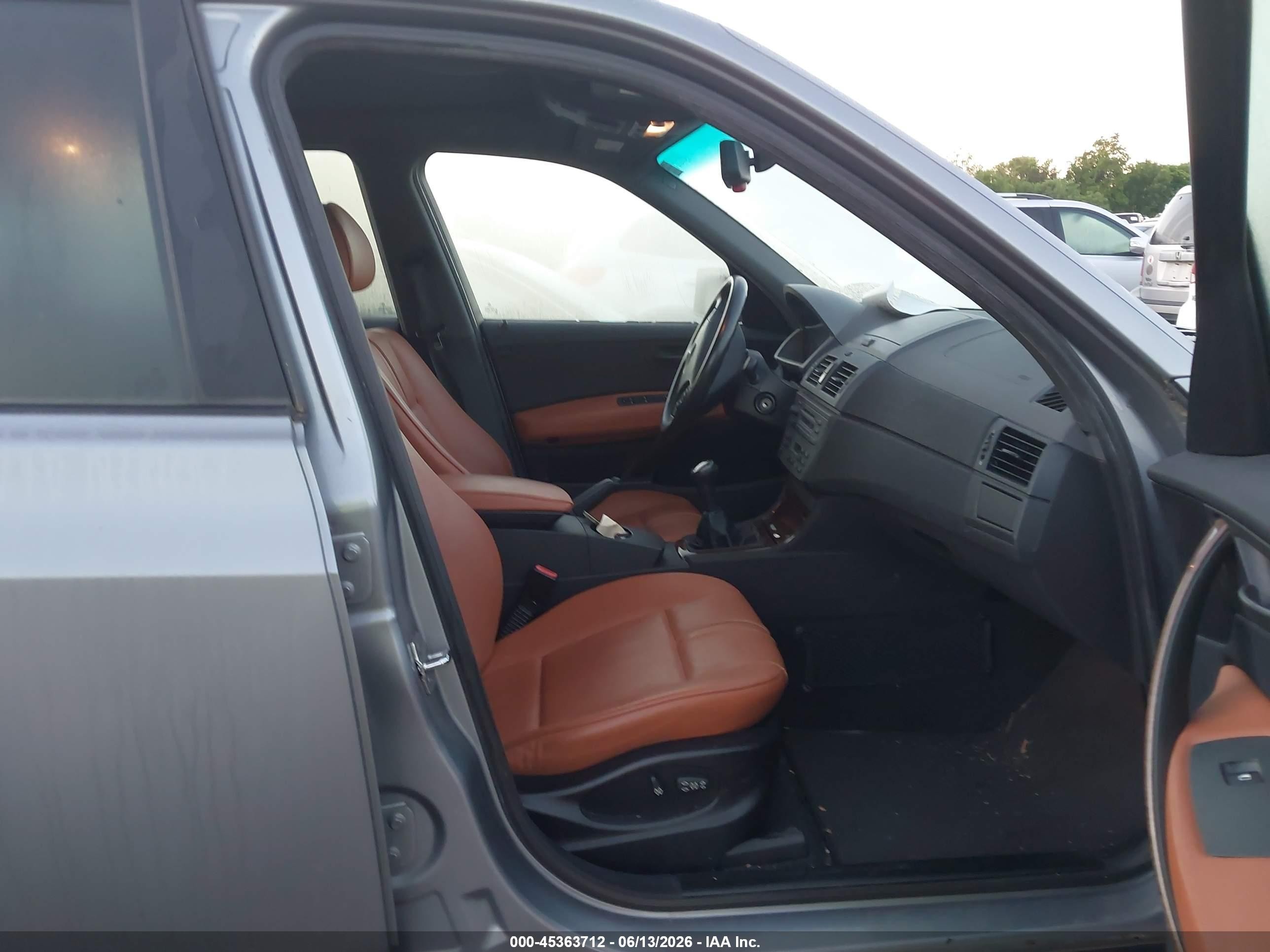 2004 Bmw X3 2.5i Silver vin: WBXPA73464WA77838