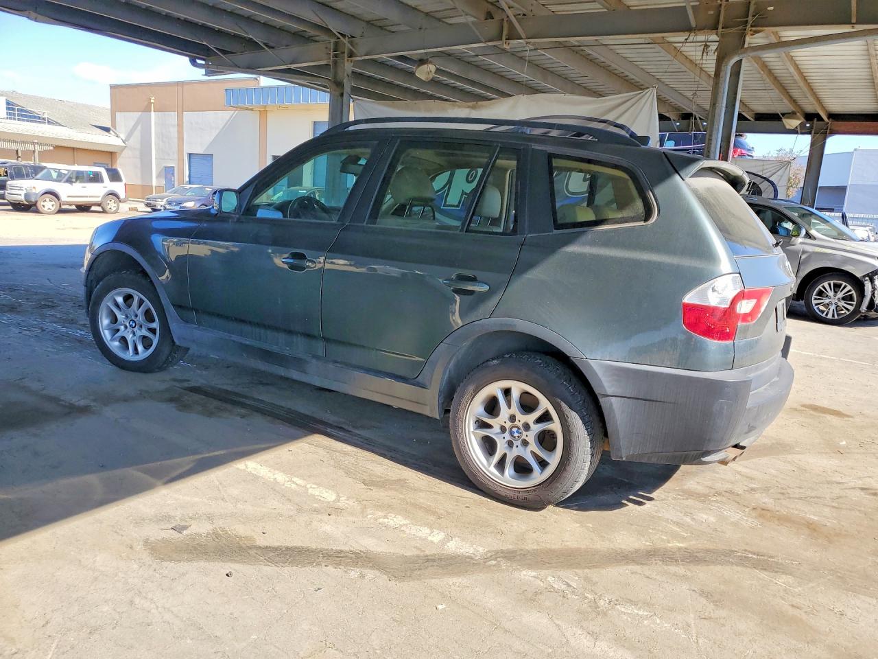 2005 Bmw X3 2.5i Gray vin: WBXPA73475WC45410