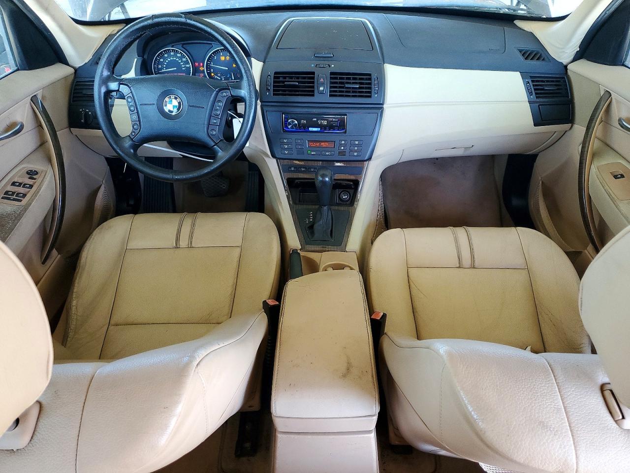 2005 Bmw X3 2.5i Gray vin: WBXPA73475WC45410