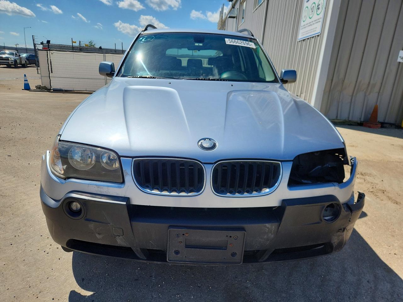 2005 Bmw X3 2.5i Blue vin: WBXPA73485WC49451
