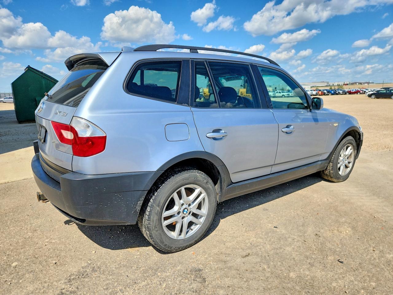 2005 Bmw X3 2.5i Blue vin: WBXPA73485WC49451