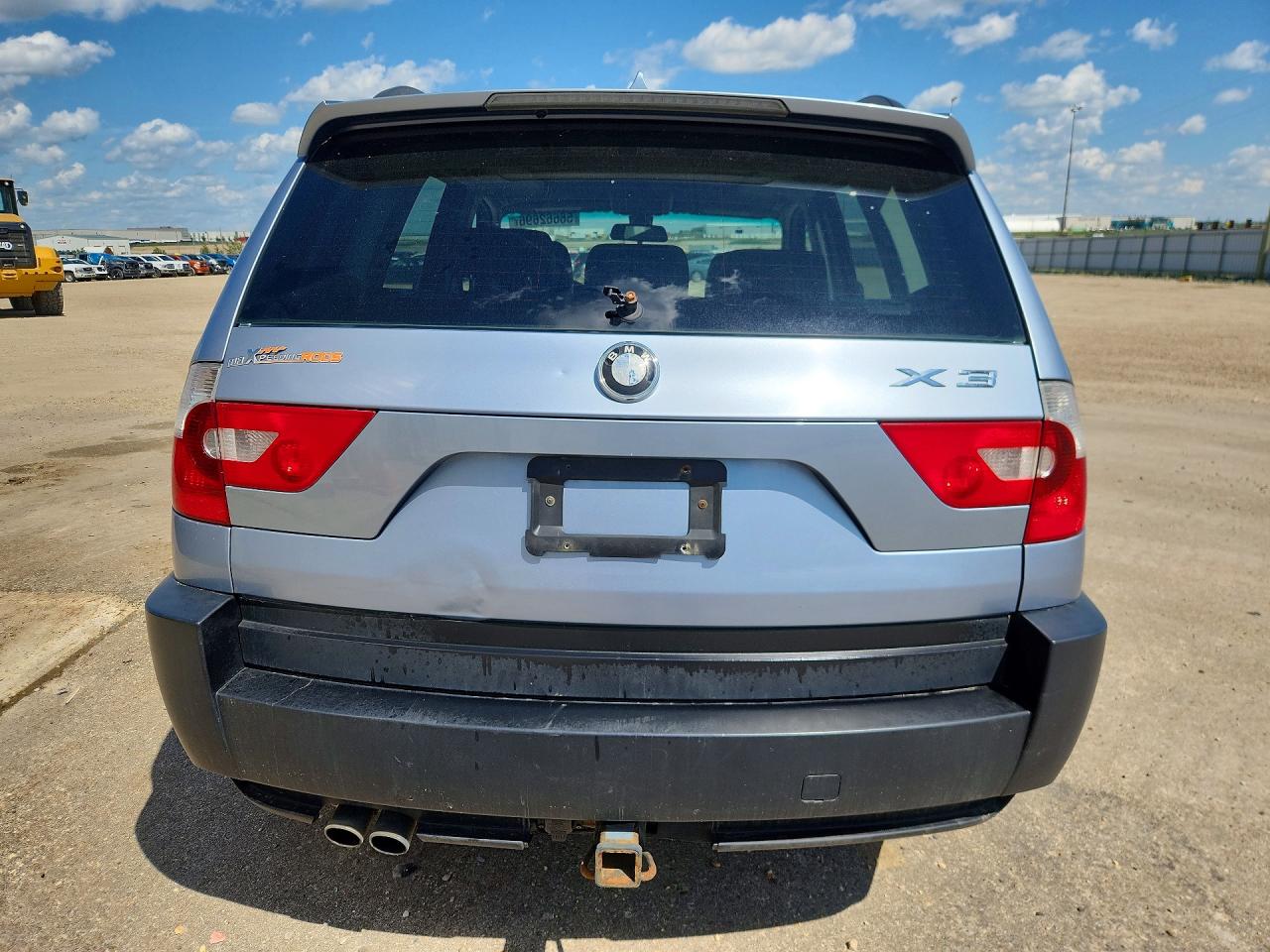 2005 Bmw X3 2.5i Blue vin: WBXPA73485WC49451