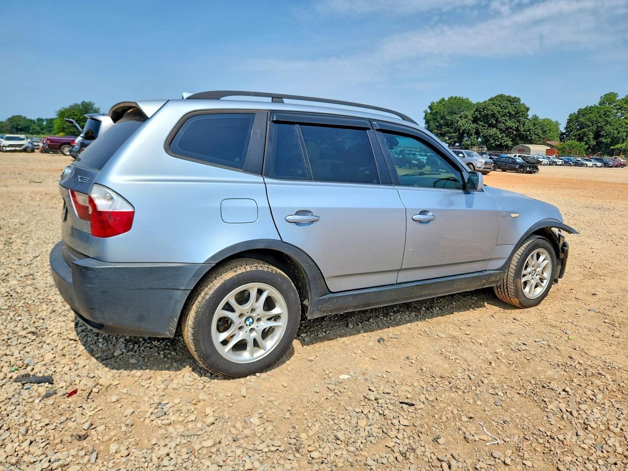 2004 Bmw X3 2.5i Синий vin: WBXPA73494WB26109