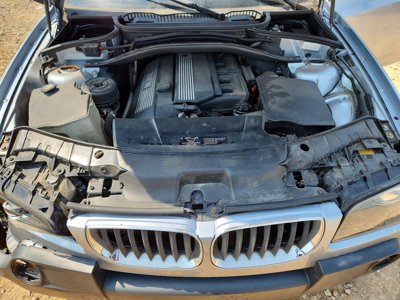 2004 Bmw X3 2.5i Синий vin: WBXPA73494WB26109