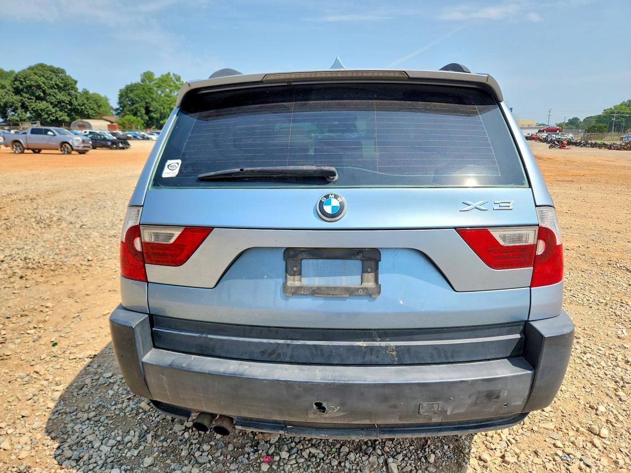 2004 Bmw X3 2.5i Синий vin: WBXPA73494WB26109