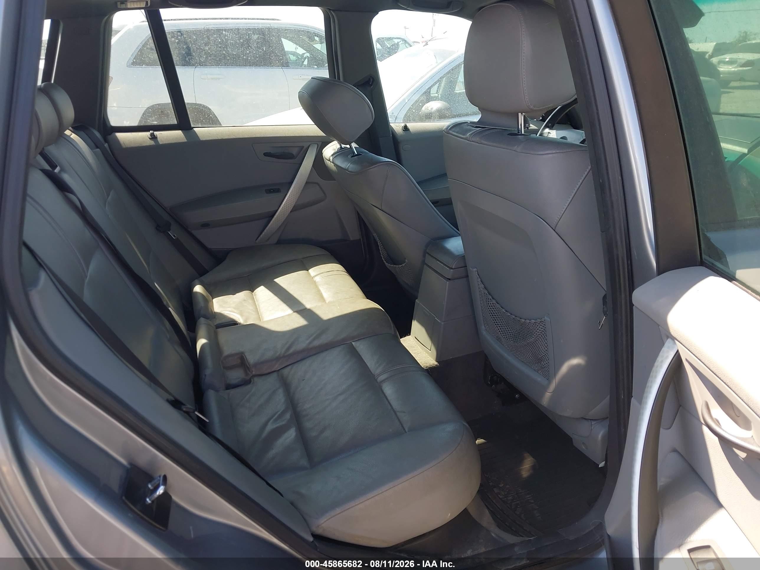 2004 Bmw X3 2.5i Silver vin: WBXPA73494WB29978