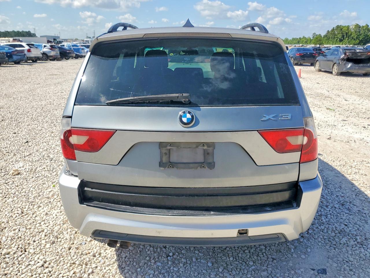2004 Bmw X3 3.0i Silver vin: WBXPA93404WC32766