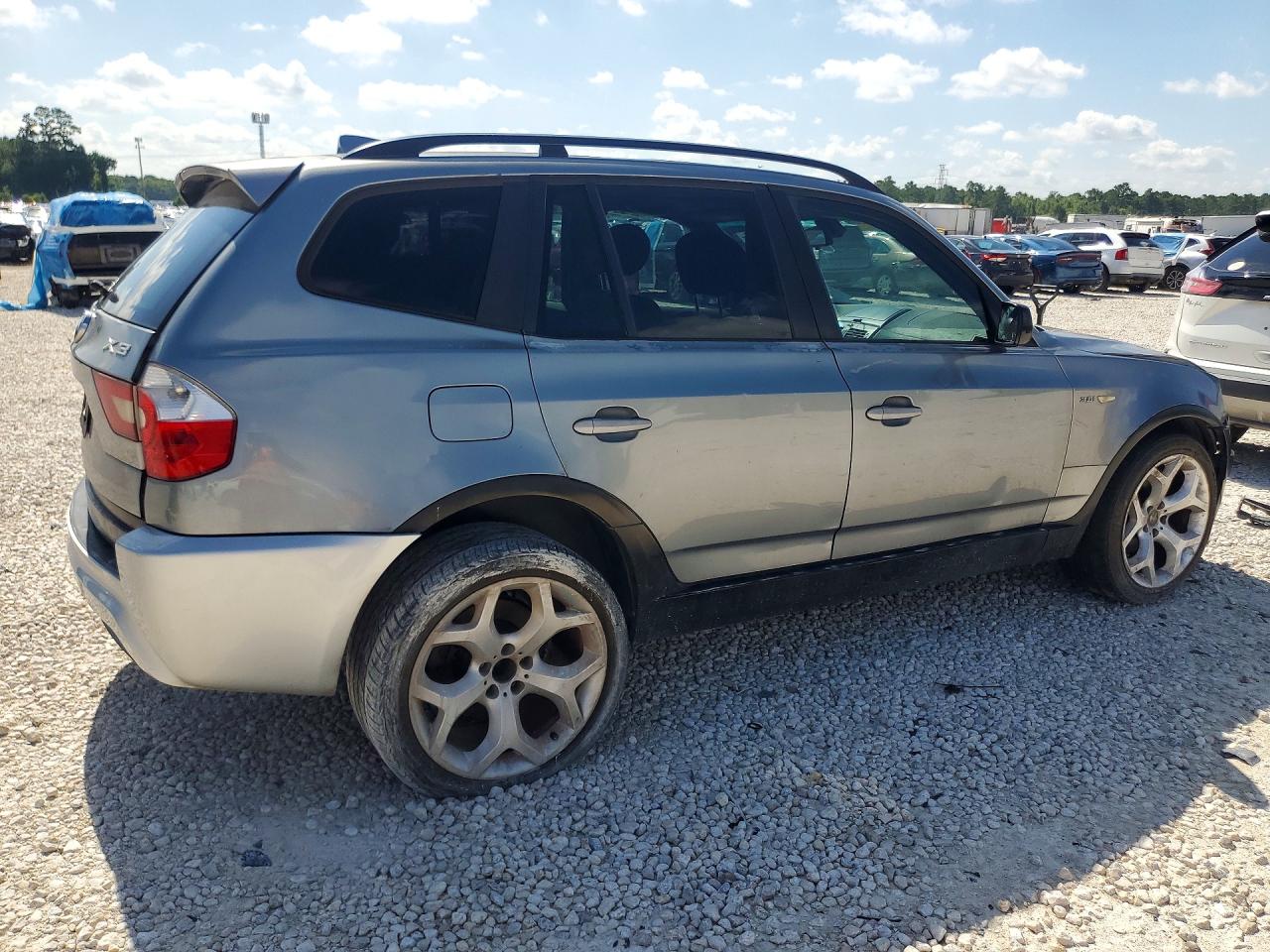 2004 Bmw X3 3.0i Silver vin: WBXPA93404WC32766