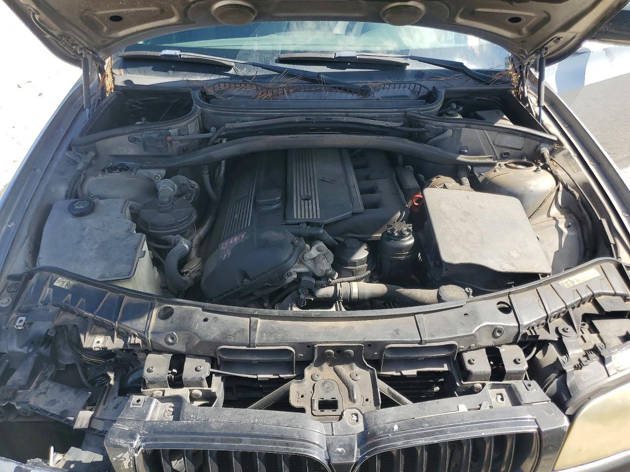 2004 Bmw X3 3.0i Silver vin: WBXPA93404WC32766