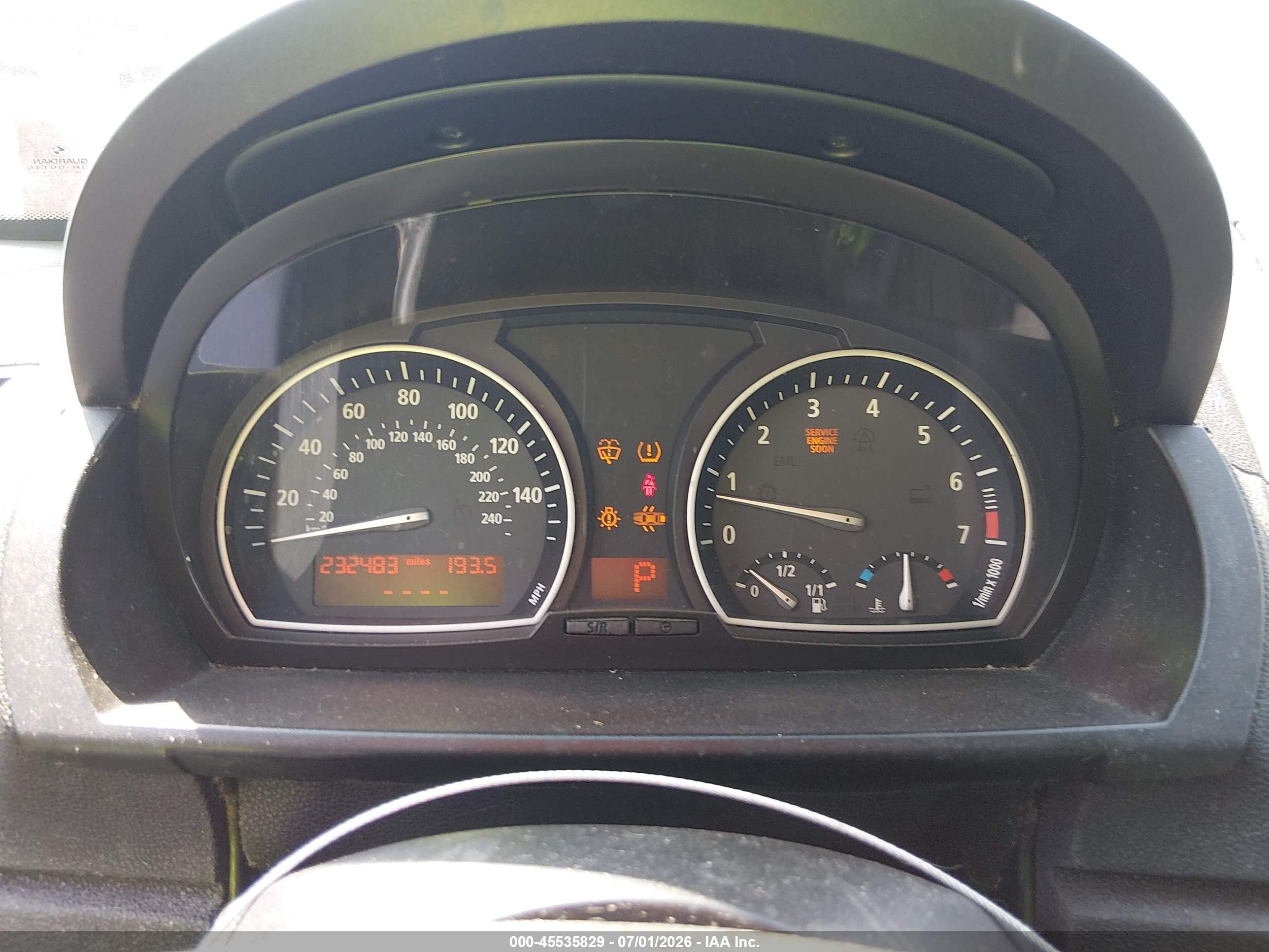 2005 Bmw X3 3.0i Black vin: WBXPA93405WD15051