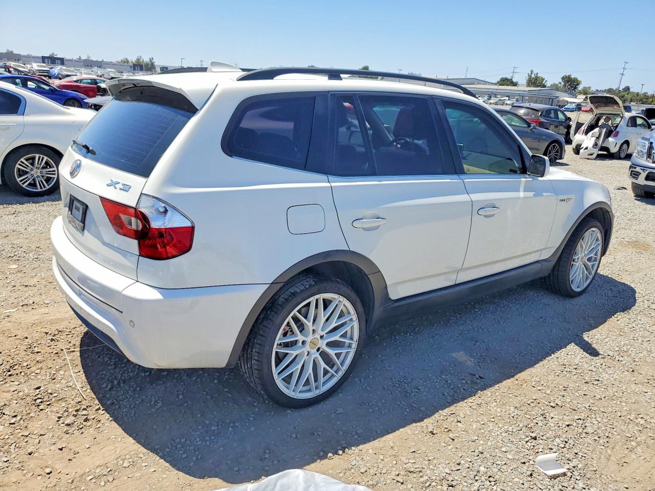 2006 Bmw X3 3.0i Белый vin: WBXPA93406WG82081