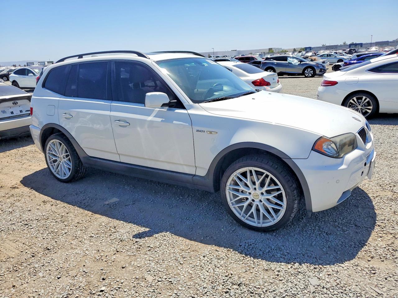 2006 Bmw X3 3.0i Белый vin: WBXPA93406WG82081