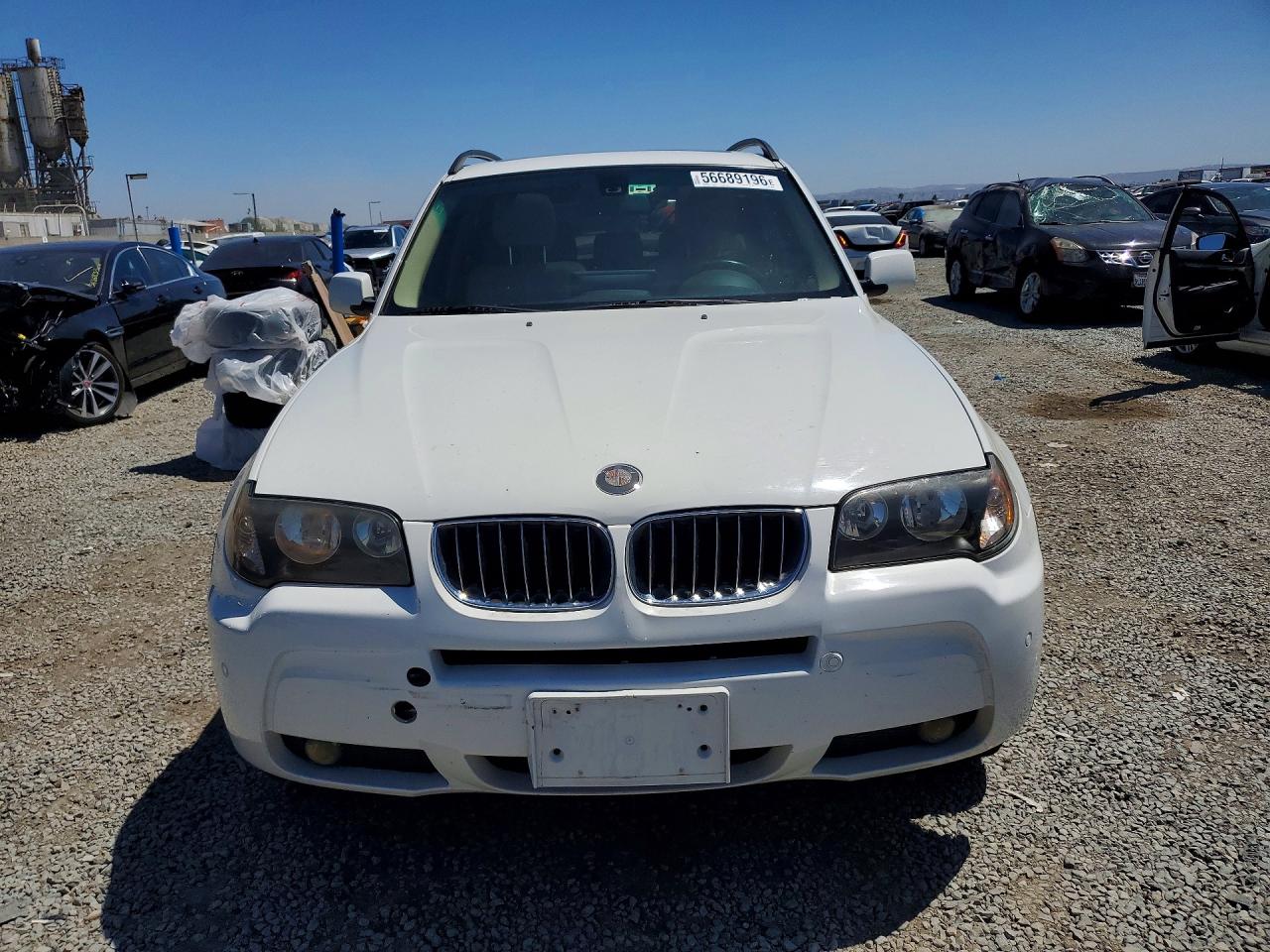 2006 Bmw X3 3.0i Белый vin: WBXPA93406WG82081