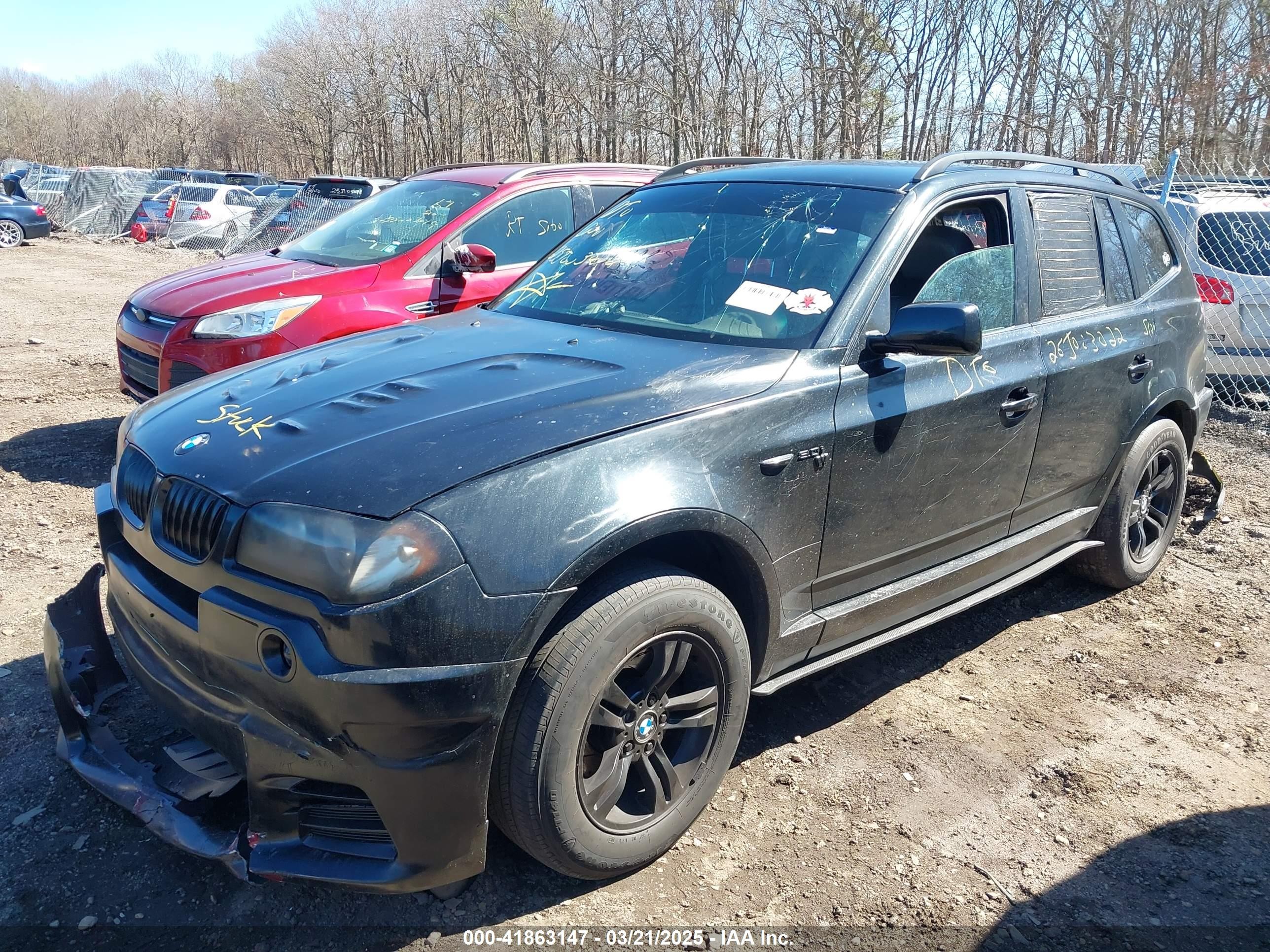 2004 Bmw X3 3.0i Black vin: WBXPA93414WA64054