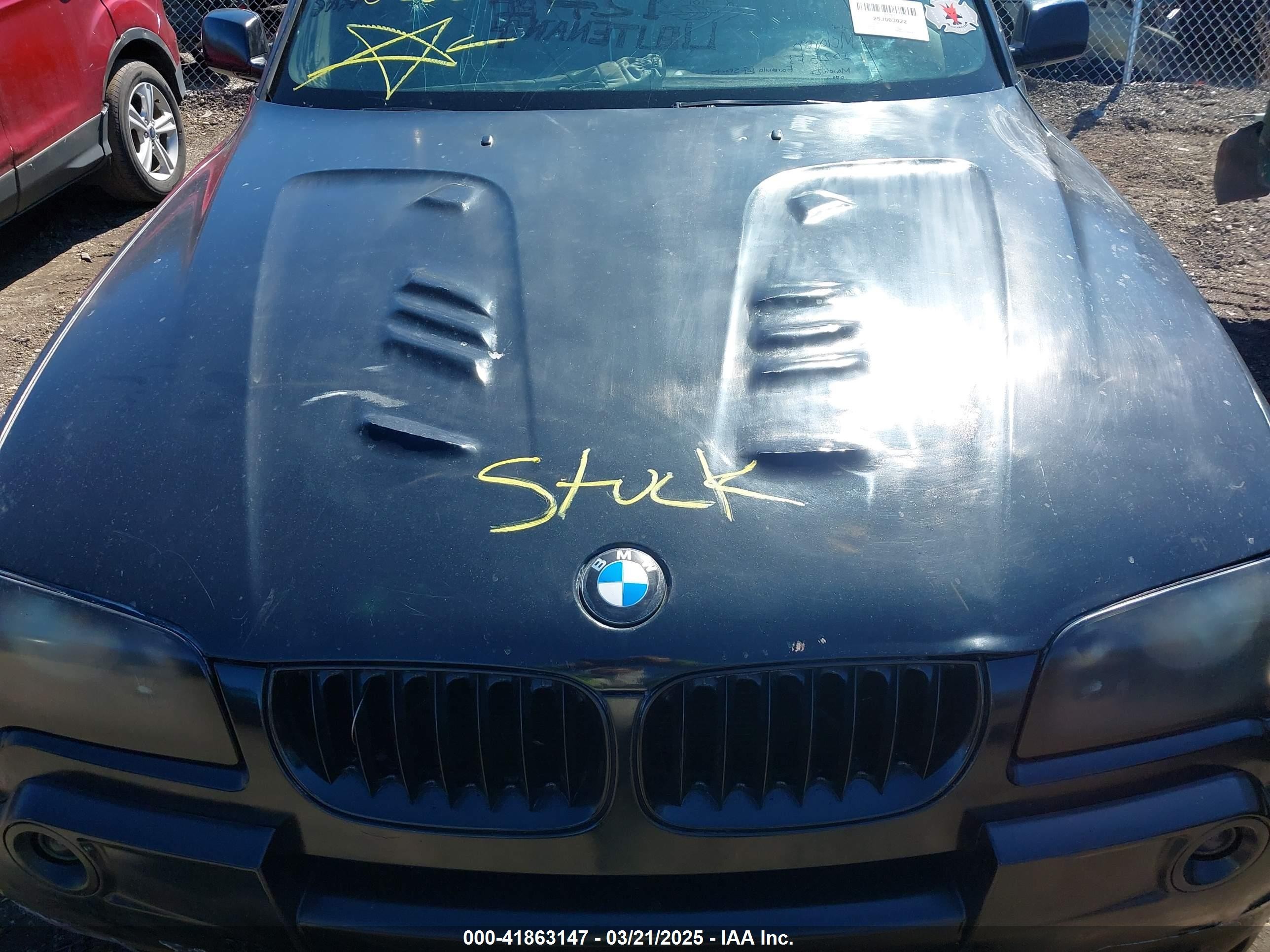 2004 Bmw X3 3.0i Black vin: WBXPA93414WA64054