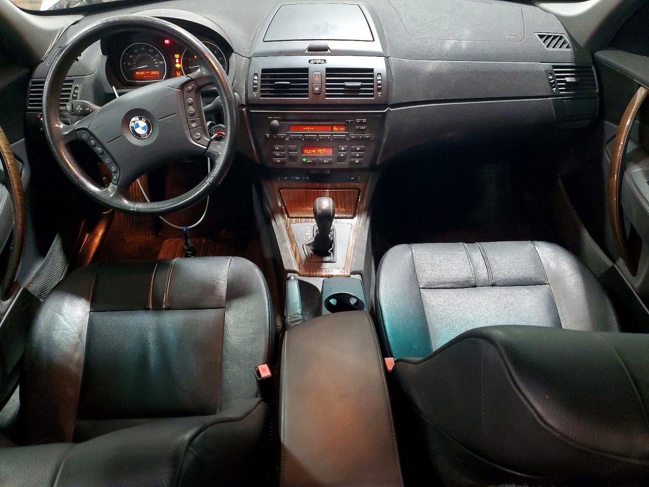 2005 Bmw X3 3.0i Silver vin: WBXPA93415WD11333
