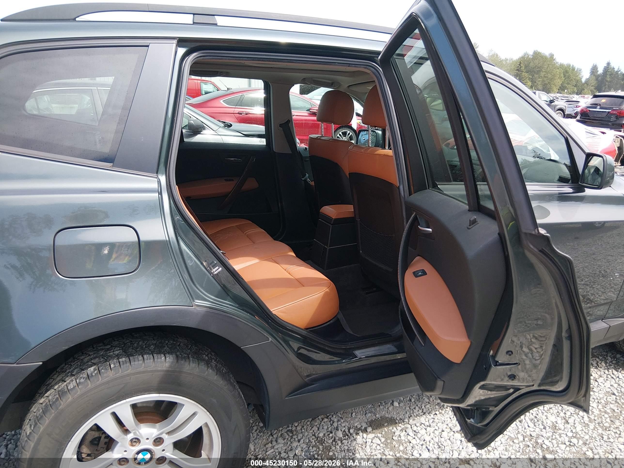 2005 Bmw X3 3.0i Gray vin: WBXPA93415WD19027