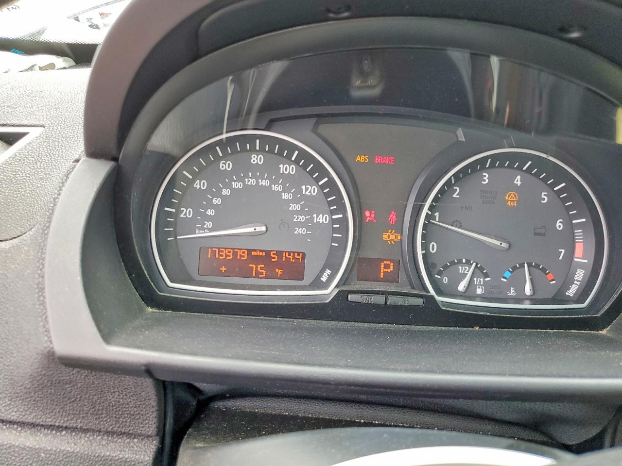 2006 Bmw X3 3.0i Blue vin: WBXPA93416WG82798