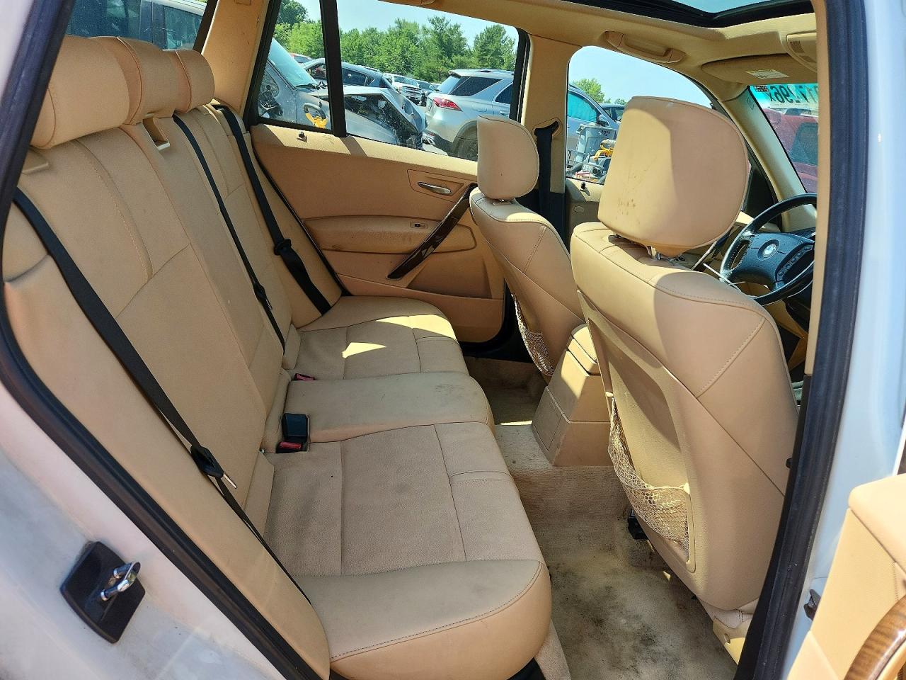 2006 Bmw X3 3.0i White vin: WBXPA93416WG90769