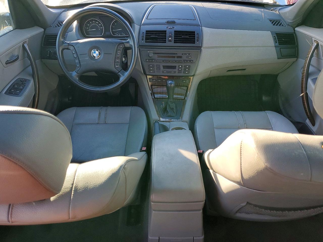 2004 Bmw X3 3.0i Silver vin: WBXPA93424WC32381