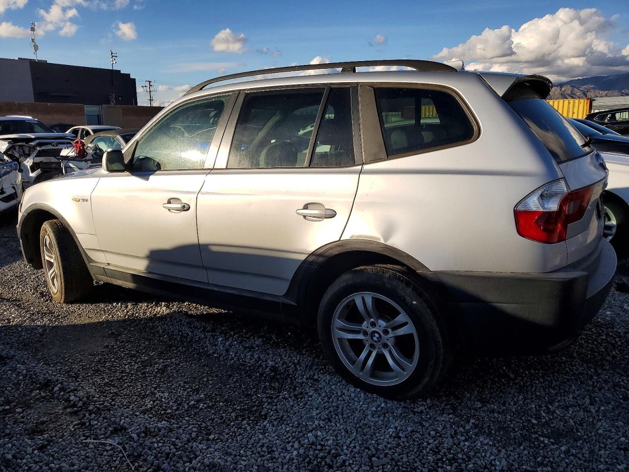 2004 Bmw X3 3.0i Silver vin: WBXPA93424WC32381