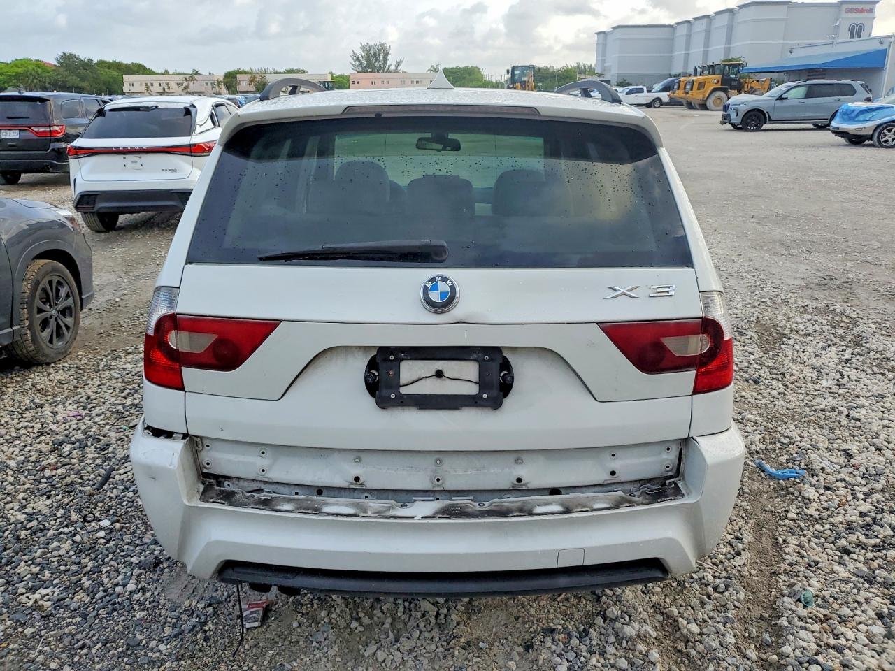 2006 Bmw X3 3.0i White vin: WBXPA93426WD28286