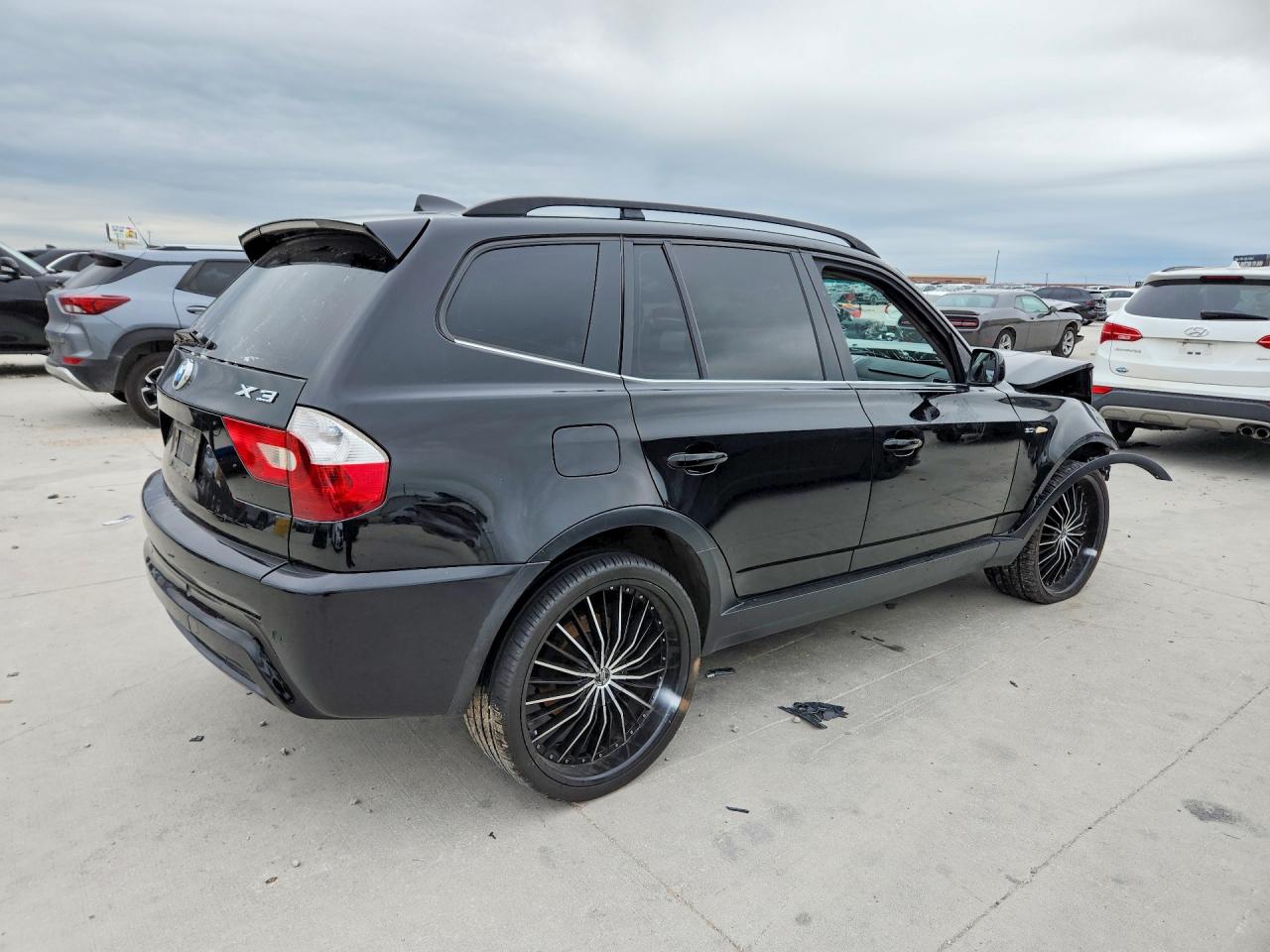 2006 Bmw X3 3.0i Black vin: WBXPA93426WG74645