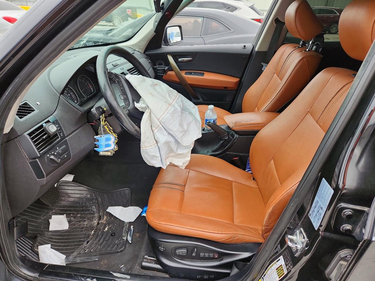 2006 Bmw X3 3.0i Black vin: WBXPA93426WG74645