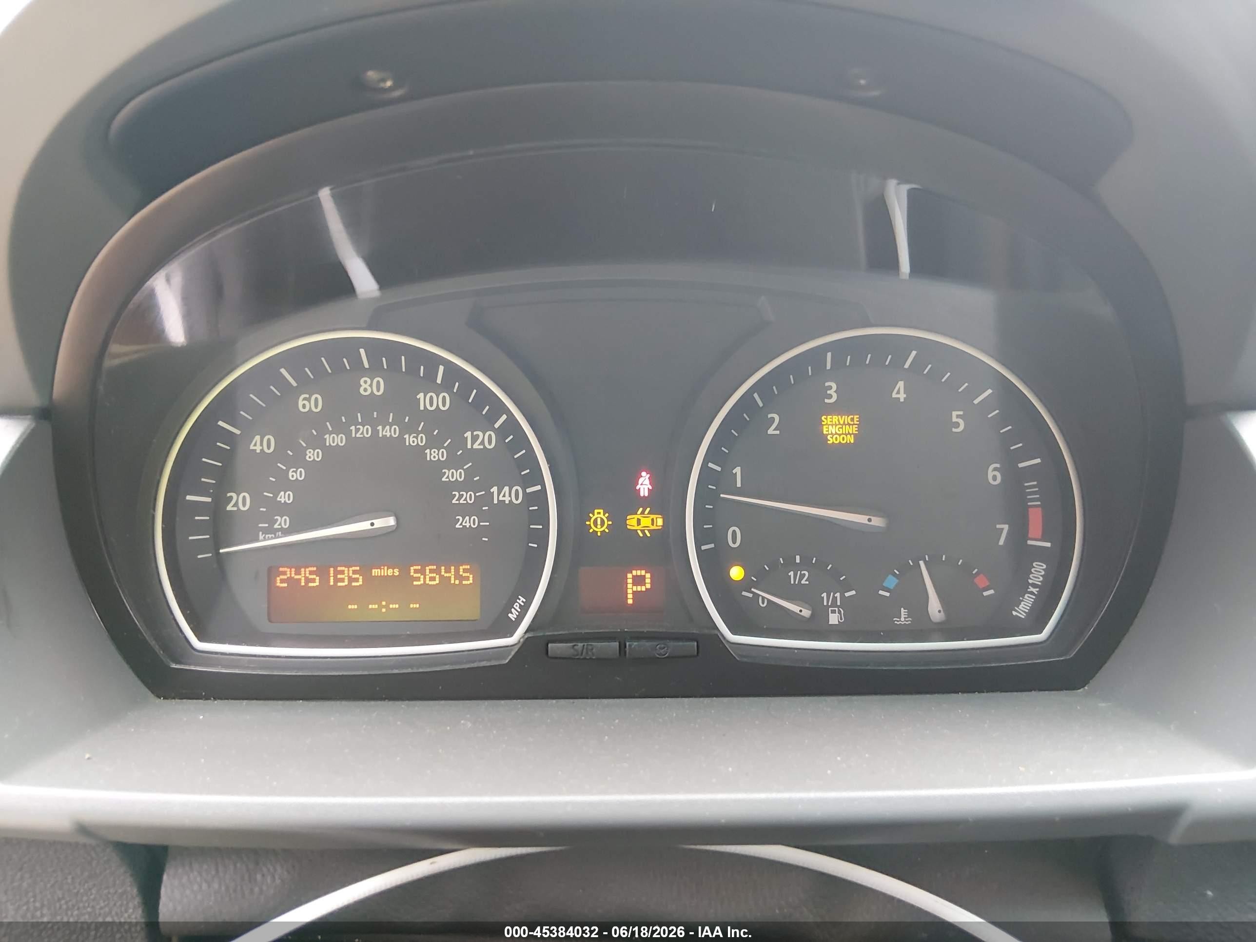 2004 Bmw X3 3.0i Silver vin: WBXPA93444WA65182