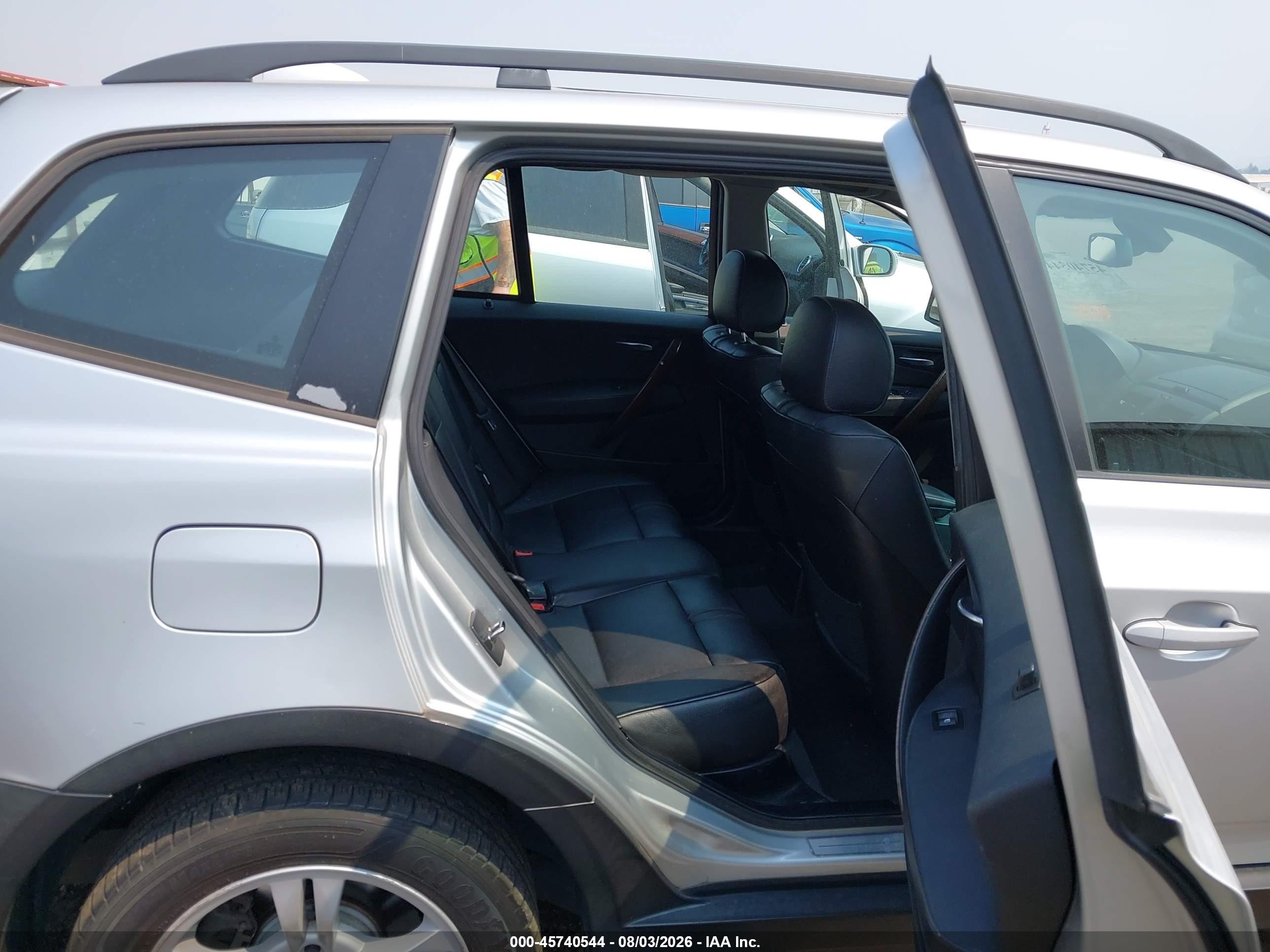 2005 Bmw X3 3.0i Silver vin: WBXPA93445WD20334