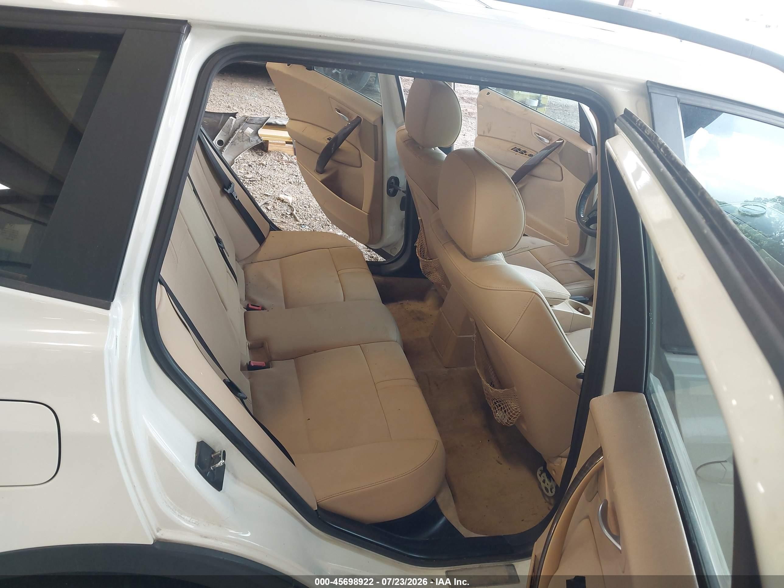 2005 Bmw X3 3.0i Белый vin: WBXPA93445WD20348