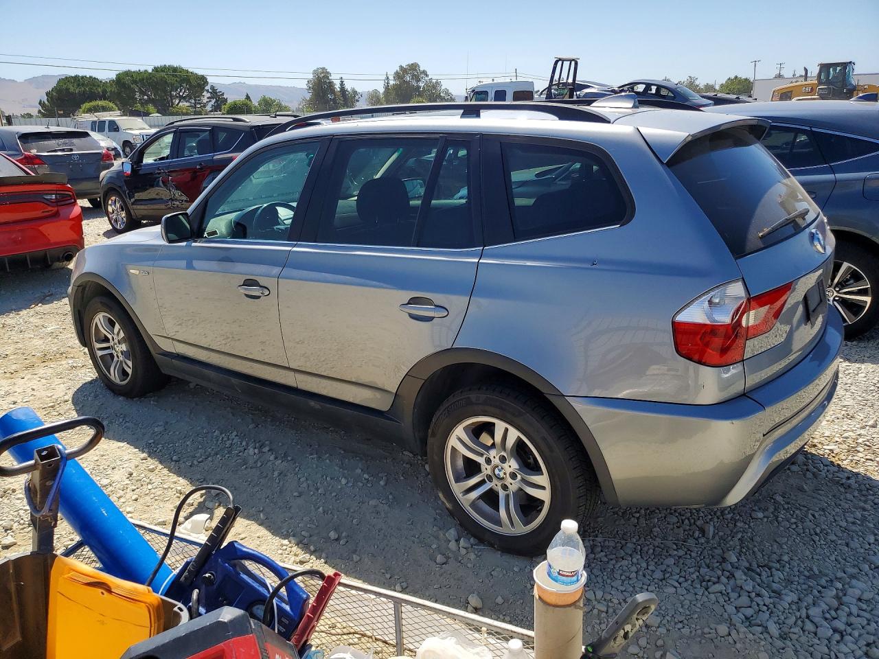 2006 Bmw X3 3.0i Silver vin: WBXPA93446WD26006