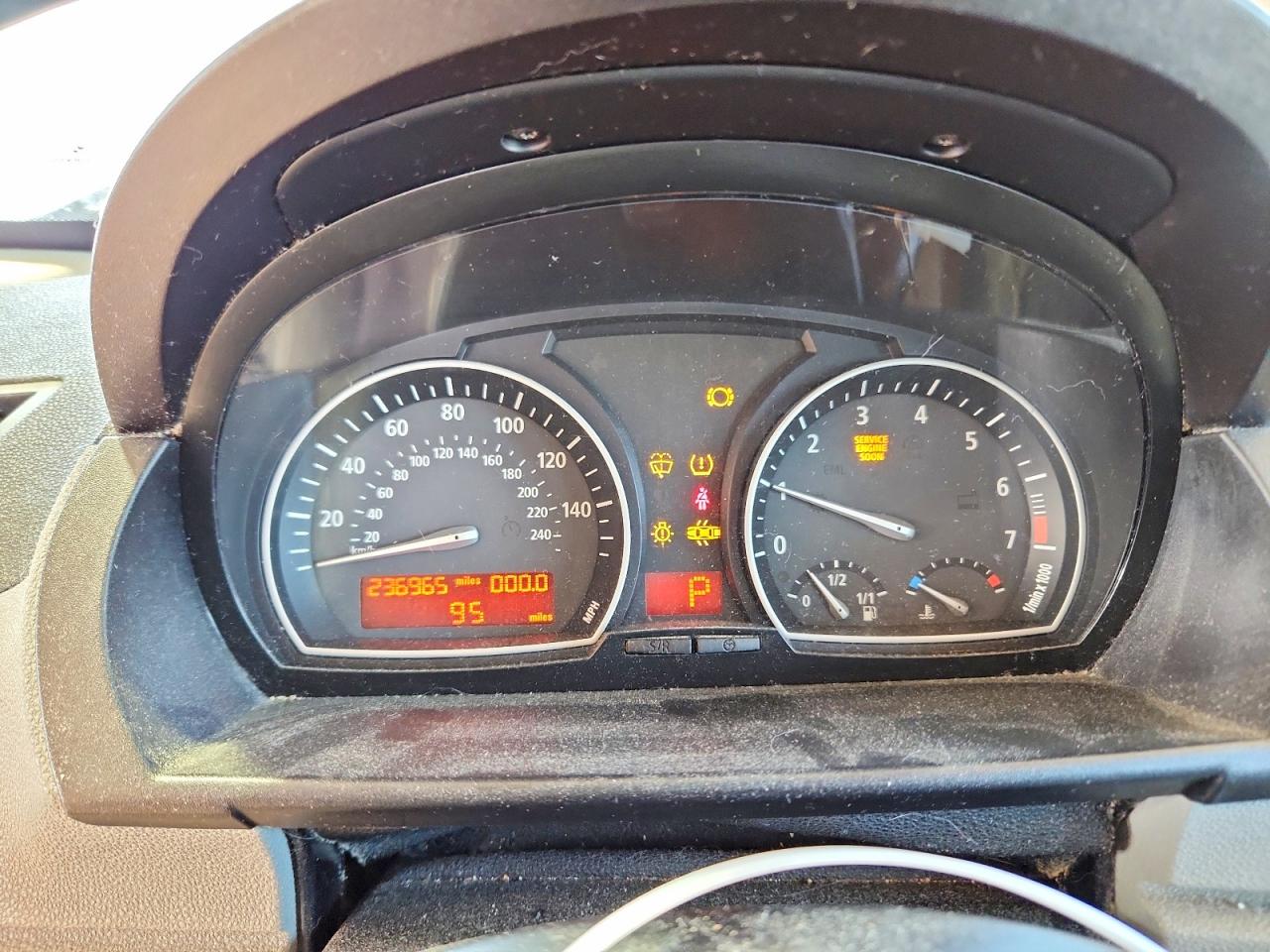 2006 Bmw X3 3.0i Серый vin: WBXPA93446WD34137