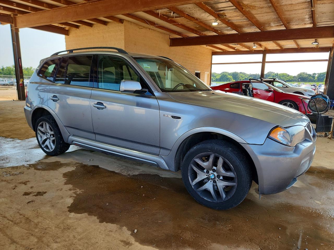 2006 Bmw X3 3.0i Серый vin: WBXPA93446WD34137
