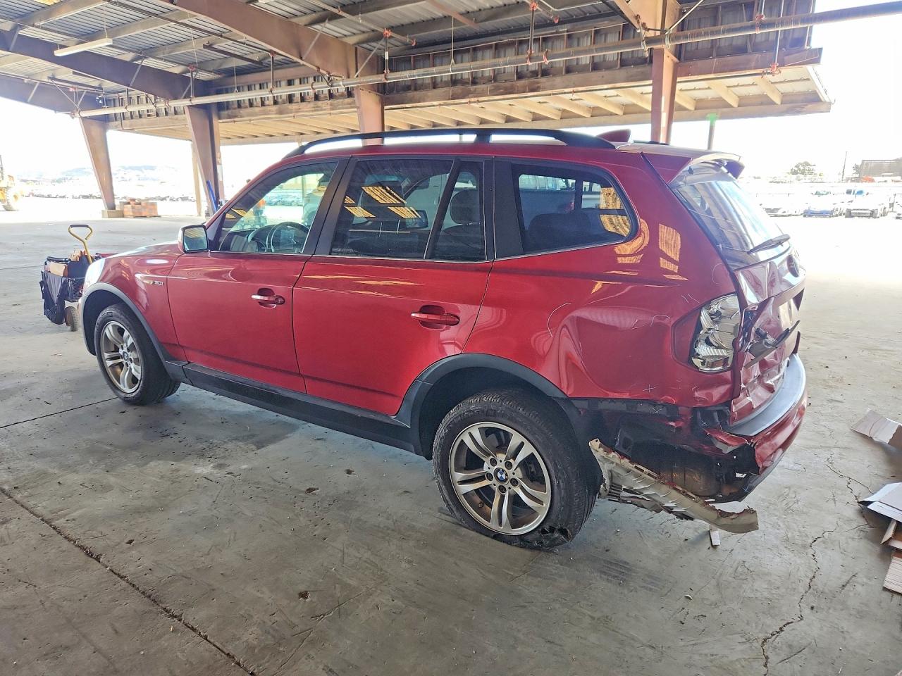 2006 Bmw X3 3.0i Red vin: WBXPA93446WG79197