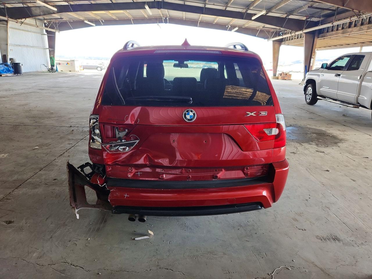 2006 Bmw X3 3.0i Red vin: WBXPA93446WG79197