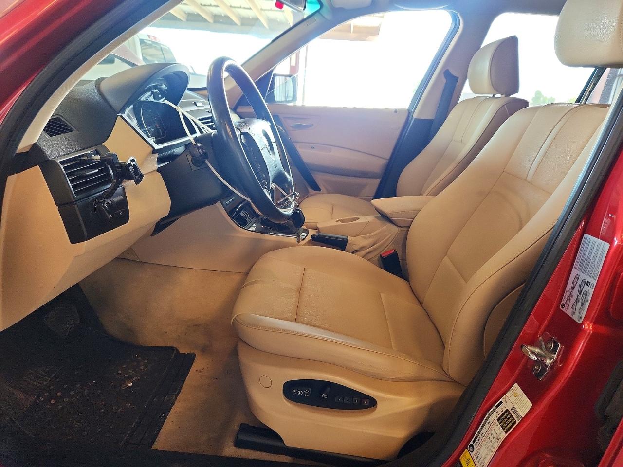 2006 Bmw X3 3.0i Red vin: WBXPA93446WG79197