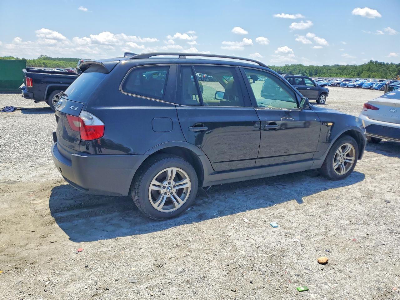 2004 Bmw X3 3.0i Black vin: WBXPA93454WA30392