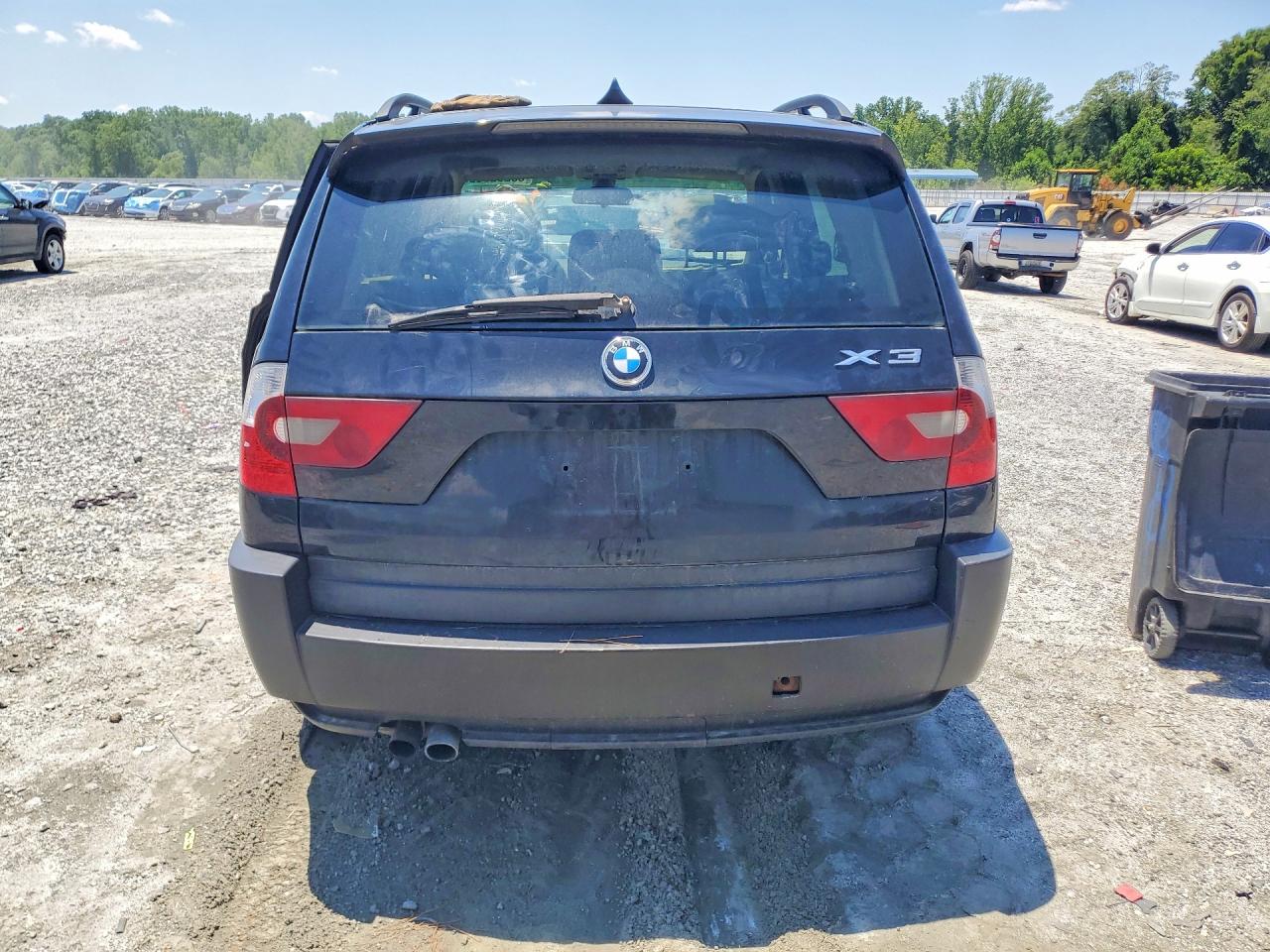 2004 Bmw X3 3.0i Black vin: WBXPA93454WA30392