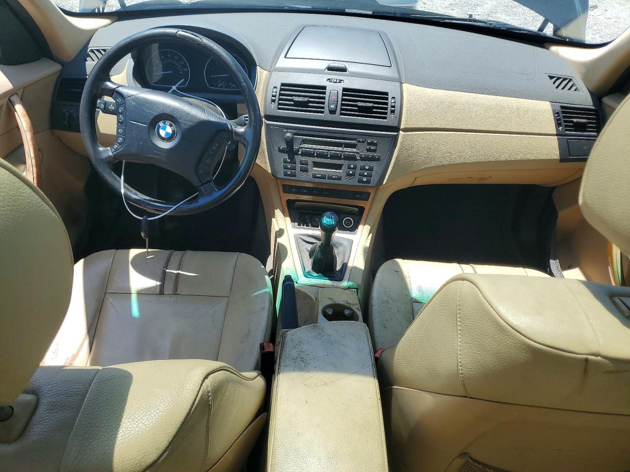 2004 Bmw X3 3.0i Black vin: WBXPA93454WA30392