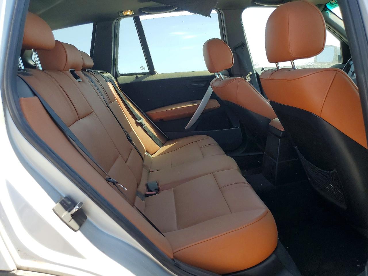 2004 Bmw X3 3.0i Silver vin: WBXPA93454WA65806