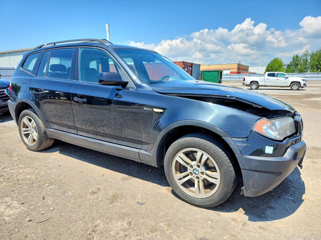2004 Bmw X3 3.0i Black vin: WBXPA93464WC31735