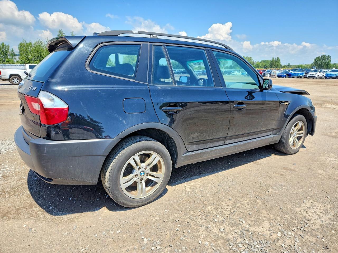 2004 Bmw X3 3.0i Black vin: WBXPA93464WC31735