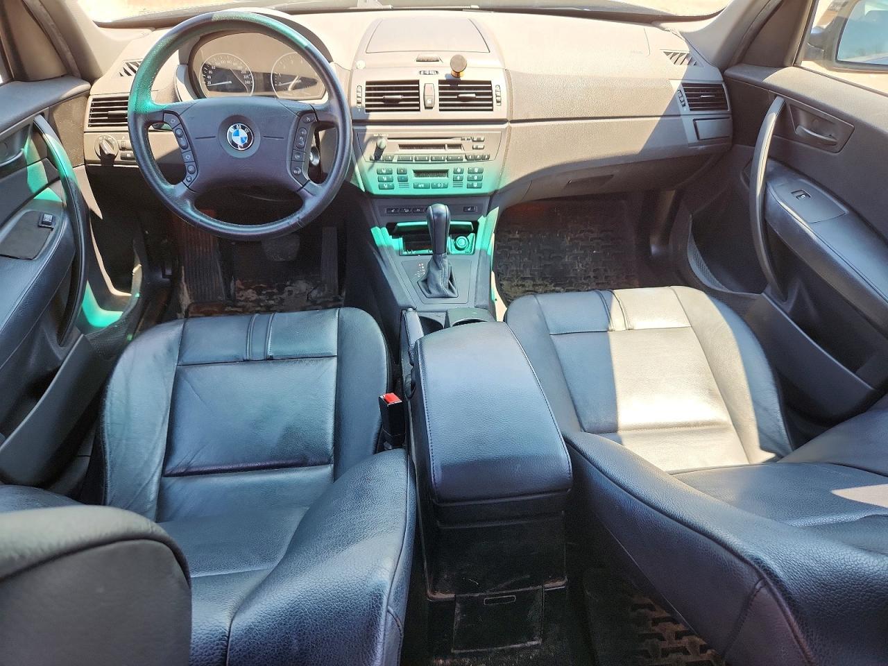 2004 Bmw X3 3.0i Black vin: WBXPA93464WC31735