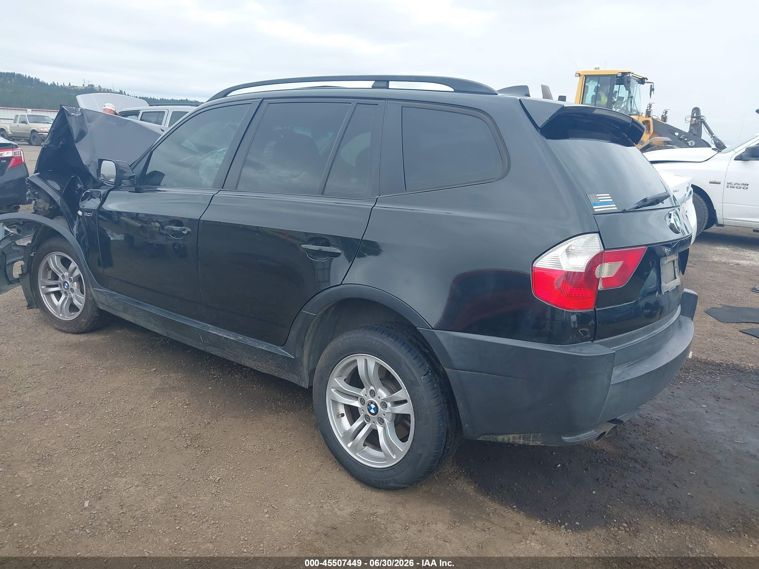 2005 Bmw X3 3.0i Black vin: WBXPA93465WA31570