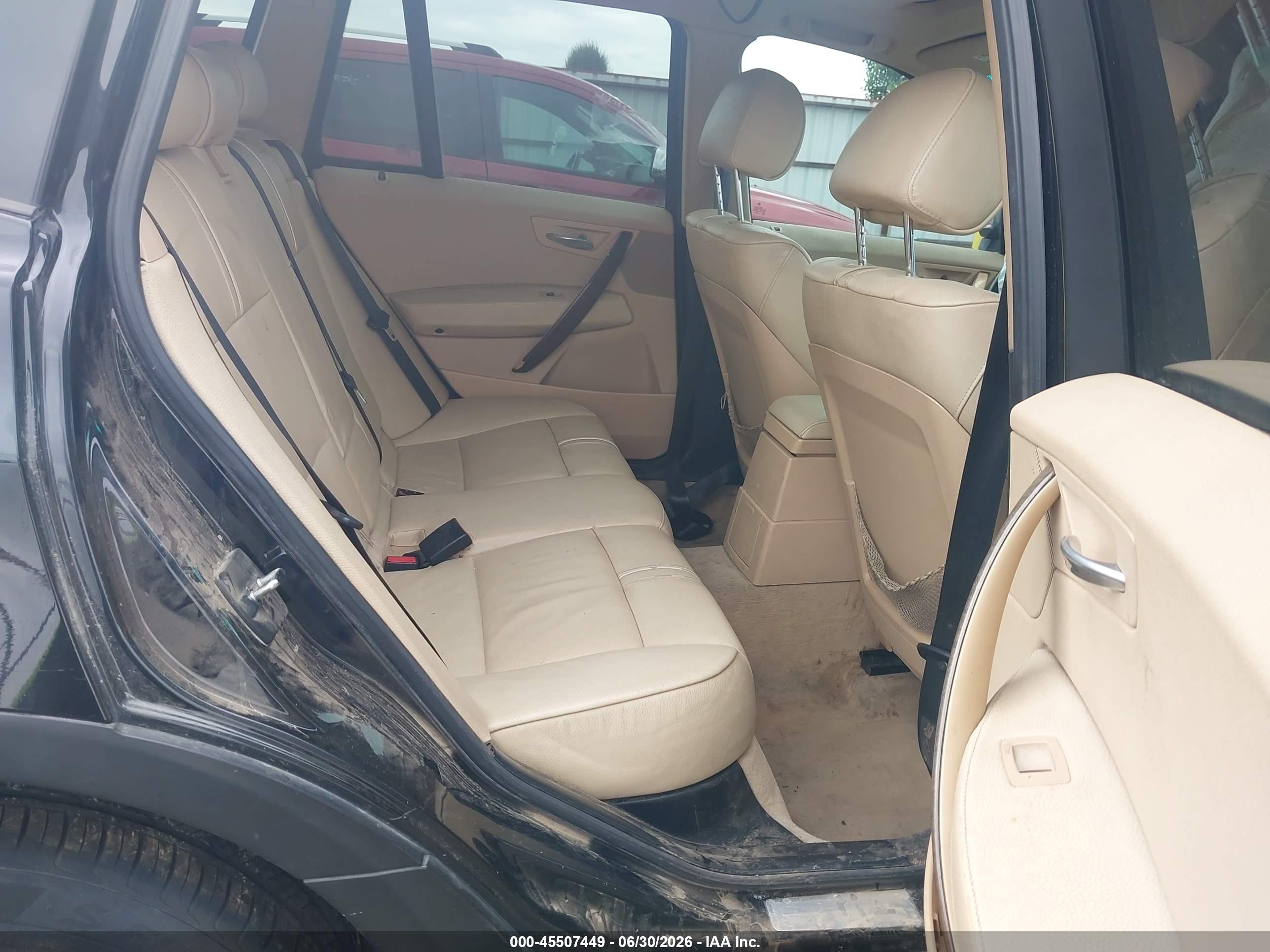 2005 Bmw X3 3.0i Black vin: WBXPA93465WA31570