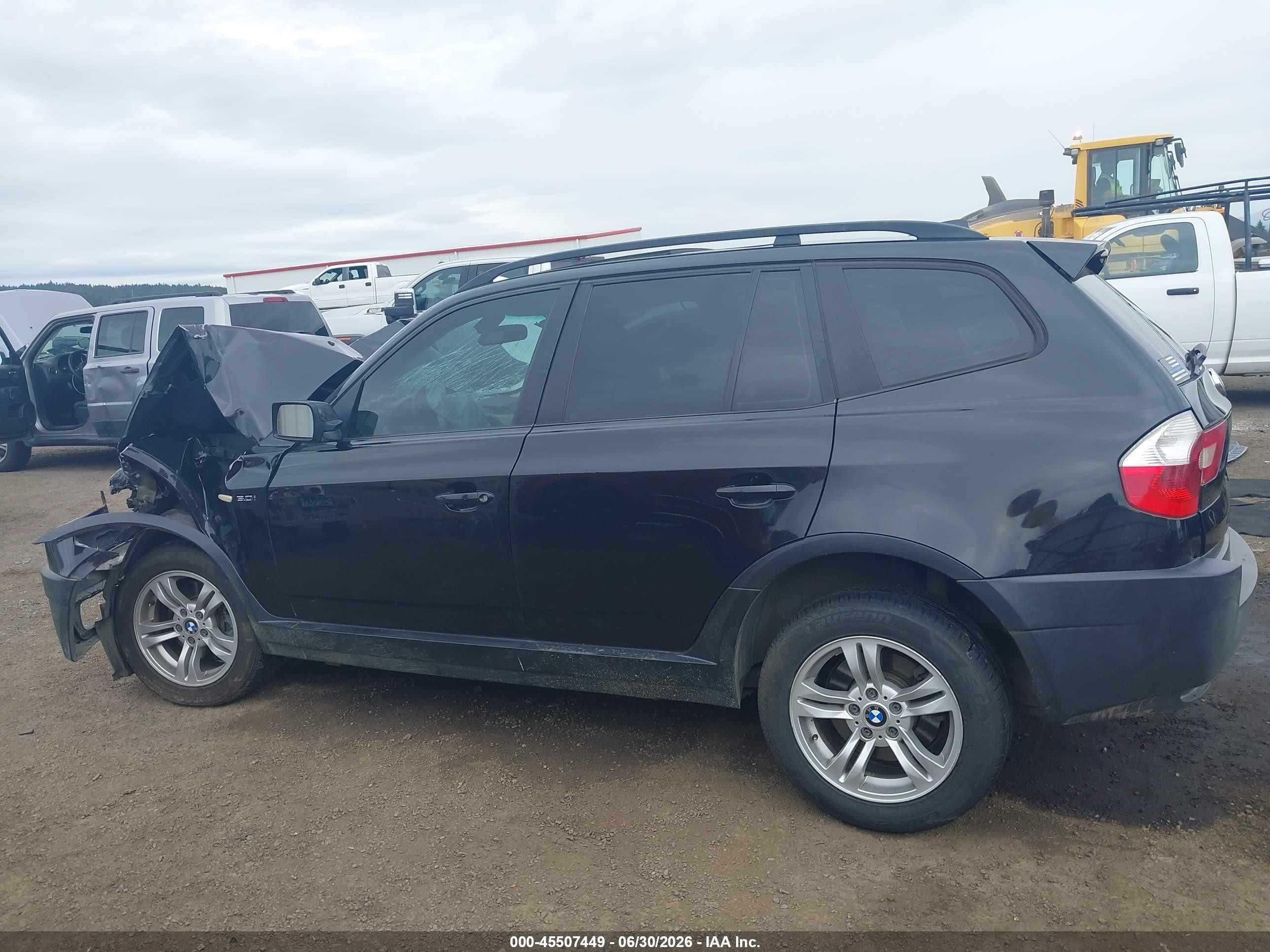 2005 Bmw X3 3.0i Black vin: WBXPA93465WA31570