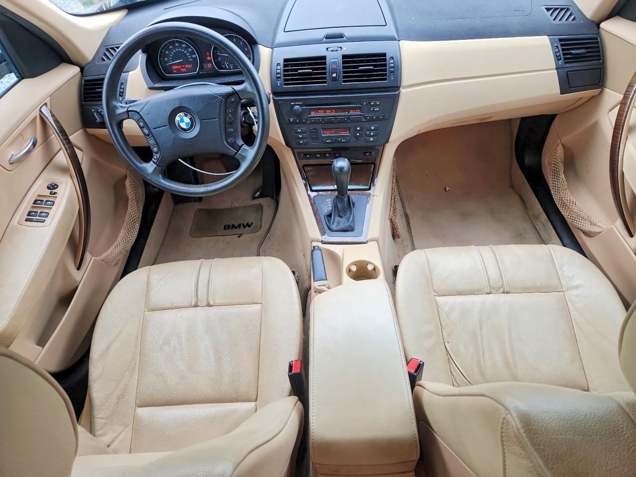 2005 Bmw X3 3.0i Black vin: WBXPA93465WD14549