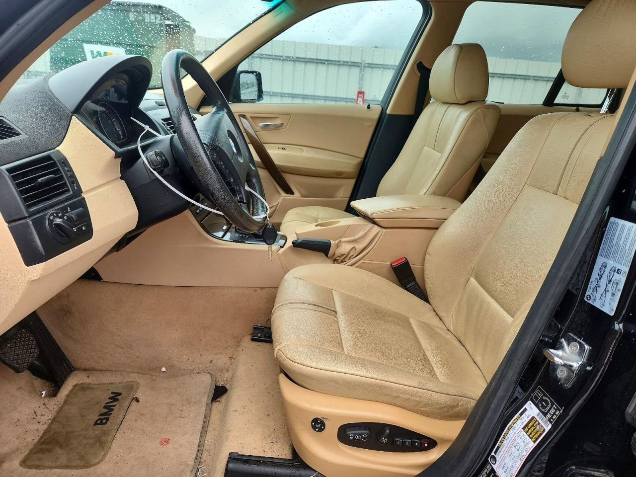 2005 Bmw X3 3.0i Black vin: WBXPA93465WD14549
